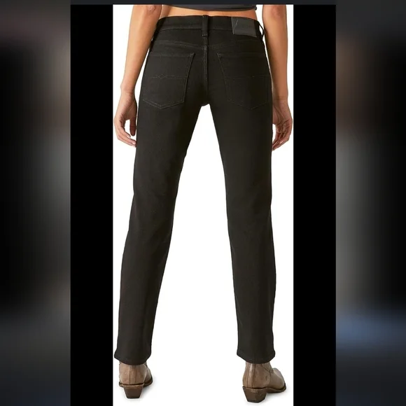Lucky Brand Women's Black Jeans Sweet Straight Size 6/28 - Picture 2 of 11